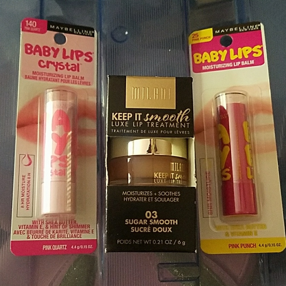 Lip Bundle Maybelline & Milani